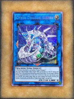 Yugioh Cyber Dragon Sieger MP19-EN108 Secret Rare 1st Ed NM - Image 1