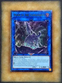Yugioh Rock of the Vanquisher OP24-EN002 Ultimate Rare NM - Image 1