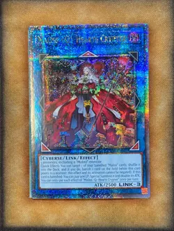 Yugioh Maliss Q Hearts Crypter CRBR-EN020 Quarter Century Secret 1st Ed NM - Image 1