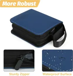 Stylish Z-Blue 1-Pocket Trading Card Album - Protect & Organize Collectibles - Image 4