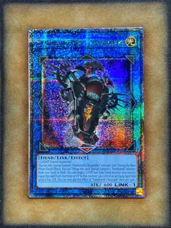 Yugioh Fiendsmith's Requiem INFO-EN046 Quarter Century Rare 1st Ed NM *EURO* - Image 1