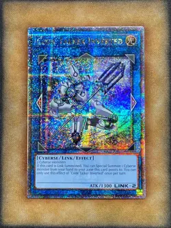 Yugioh Code Talker Inverted RA01-EN045 Quarter Century Secret Rare 1st Ed NM - Image 1