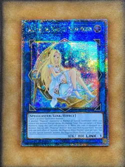 Yugioh Artemis, the Magistus Moon Maiden RA01-EN049 Quarter Century 1st Ed NM - Image 1