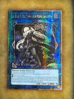 Yugioh A Bao A Qu, the Lightless Shadow SUDA-EN049 Quarter Century Secret 1st NM - Image 1