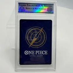 Bartholomew Kuma 2022 One Piece Card Game Romance Dawn Rare 074 CC&G 9.0 Mint - Image 5