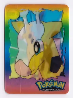 GIRAFARIG Action Card #90 Pokemon Advanced Lenticular 2004 Panini (HP) - Image 1