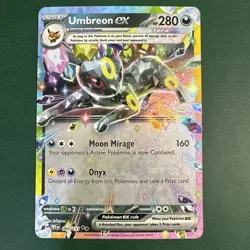Umbreon ex Holo Card 060/131 - Pokemon TCG Prismatic Evolutions - Image 1