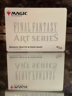 MTG Rabanastre, Royal City #18/53 Art Card Final Fantasy Art Series! - Image 2