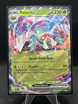 Pokemon TCG Rabsca EX Destined Rivals Card 025/182 NM Condition - Image 1