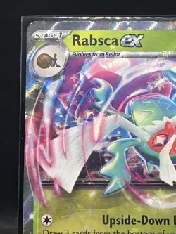 Pokemon TCG Rabsca EX Destined Rivals Card 025/182 NM Condition - Image 3