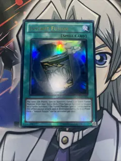 LCGX-EN095 Instant Fusion Ultra Rare UNL Edition Yugioh Card - Image 1