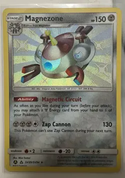 Magnezone SV29/SV94 Hidden Fates Shiny Vault Holo Rare Pokemon Card Near Mint - Image 1