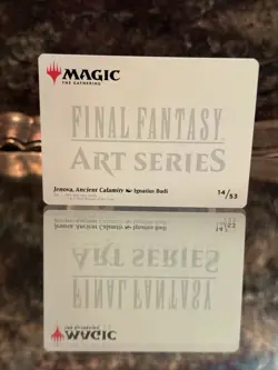 Jenova, Ancient Calamity : 14/53 - Final Fantasy - Magic the Gathering Art Card - Image 2