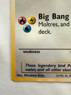 Pokemon Promo Articuno Moltres Zapdos Jumbo Oversized Card - Image 4