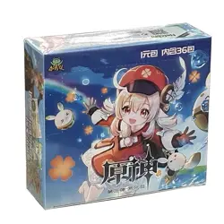 Genshin-Inspired Trading Card Box - Klee Edition | 36 Booster Packs | - Image 1
