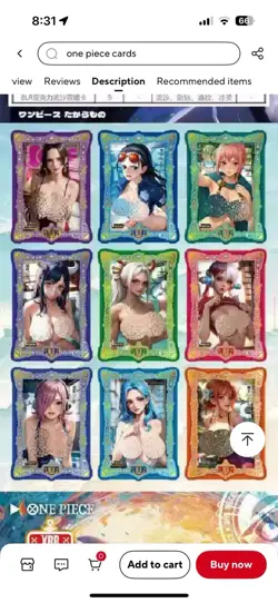 One Piece Trading Card Cherry Blossom, Luffy ￼ Box Anime CCG Yunka Box Sealed! - Image 5