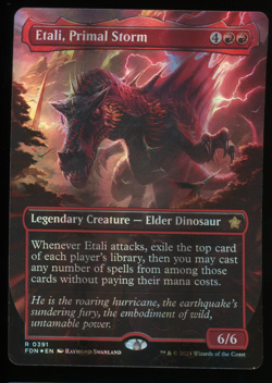 Etali, Primal Storm - MANA FOIL - Borderless - MTG Foundations - RareCo - Image 1