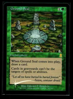FOIL Ground Seal Odyssey NM Near Mint MTG NM- - Image 1