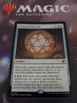 Mtg. Pinnacle Starcage. Foil. Edge of Eternities. Pack Fresh - Image 1