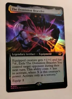 FOIL MTG Edge Of Eternities- The Dominion Bracelet 0352 (Extended Art) - Image 4
