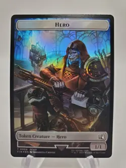 MTG Final Fantasy Token, Hero 0004 / Copy 0001 - Foil - Image 1
