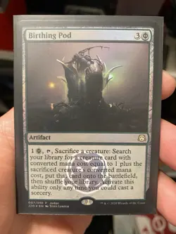 MTG Birthing Pod - Foil Judge Academy Promo, Judge Promos, Near Mint, English - Image 4