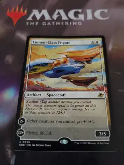 Mtg. Lumen-Class Frigate. Edge of Eternities. Pack Fresh - Image 1