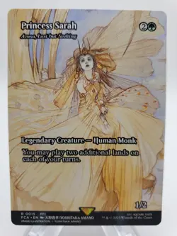 MTG Magic The Gathering 0015 Princess Sarah (Showcase) Final Fantasy - Image 1