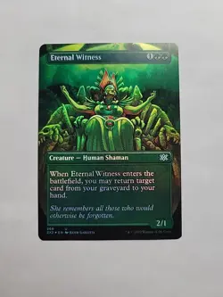 MTG - Eternal Witness (Borderless) Double Masters 2022 Foil #368 - Image 1