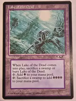 Lake of the Dead Magic: The Gathering (MTG) Alliances (1996) - Image 1