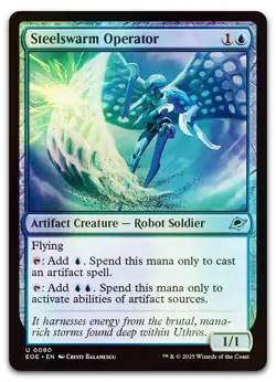 Steelswarm Operator #80 (Foil) (NM) Edge of Eternities EOE Magic MTG - Image 1