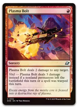 Plasma Bolt #152 (Foil) (NM) Edge of Eternities EOE Magic MTG - Image 1