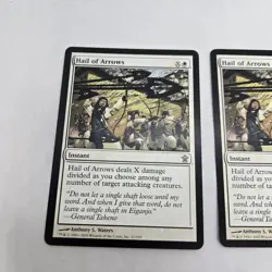 Lot of 3 Hail of Arrows MtG SOK Saviors of Kamigawa LP Light Play - Image 3