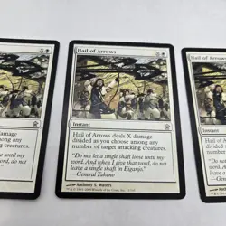 Lot of 3 Hail of Arrows MtG SOK Saviors of Kamigawa LP Light Play - Image 4