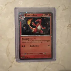 Pokemon Paldean Fates - 008/091 Charmeleon Cosmos Holo Promo - Image 1