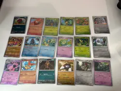 Pokemon TCG Black Bolt 18x Pokeball Holo Cards - Image 1