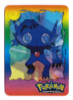 SABLEYE Action Card #71 Pokemon Advanced Lenticular 2004 Panini (HP) - Image 1