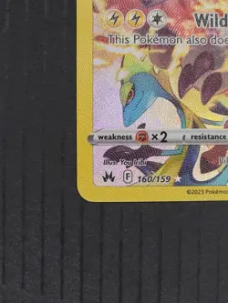 Pokemon TCG Pikachu 160/159 SWSH Crown Zenith Secret Rare Full Art Holo - Image 4