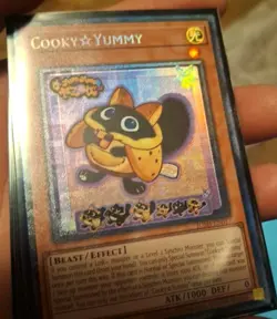 Yugioh Cooky Yummy JUSH-EN017 Starlight Rare 1st Edition NM Justice Hunters - Image 1