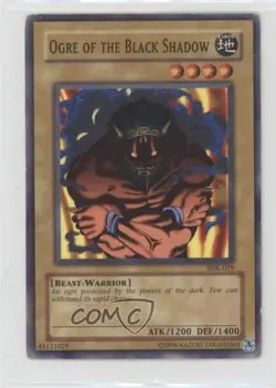 Ogre of the Black Shadow Unlimited YuGiOh Starter Deck Kaiba #SDK-019 2002 10uo - Image 1