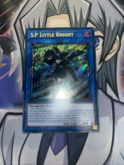 YUGIOH S:P LITTLE KNIGHT SECRET RARE RA03-EN049 - Image 1