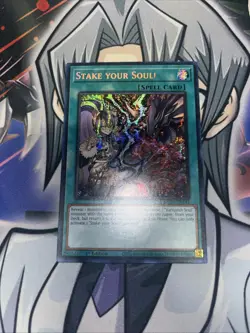 Yugioh Stake your soul! Prismatic secret rare MP24-EN142 USA PRINT - Image 1