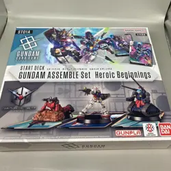 Gundam Card Game Start Deck ST01A ST02A ST03A ST04A Gundam Assemble Set Japan - Image 2