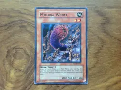 YUGIOH MEDUSA WORM SD7-EN014. Free Postage - Image 3