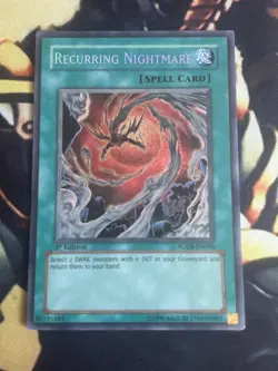 Yugioh: Recurring Nightmare - FOTB-EN066 - Secret Rare - 1st Edition - MP - Image 1