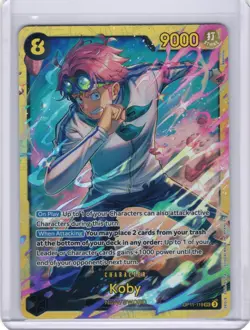 Koby OP11-119 SEC A Fist of Divine Speed - ONE PIECE Card Game English (b) M/NM - Image 1