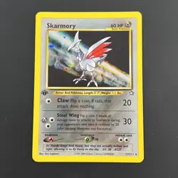 Skarmory 1st edition holo 13/111 Neo Genesis Pokemon Card TCG - Image 1
