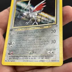 Skarmory 1st edition holo 13/111 Neo Genesis Pokemon Card TCG - Image 4