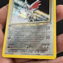 Skarmory 1st edition holo 13/111 Neo Genesis Pokemon Card TCG - Image 5