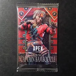 Y1585 Apex Legends Mirage No.23 R Japanese Wafer Card Vol.2 Sealed A4 - Image 1
